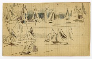 Dibujo de Louis Marie Faudacq